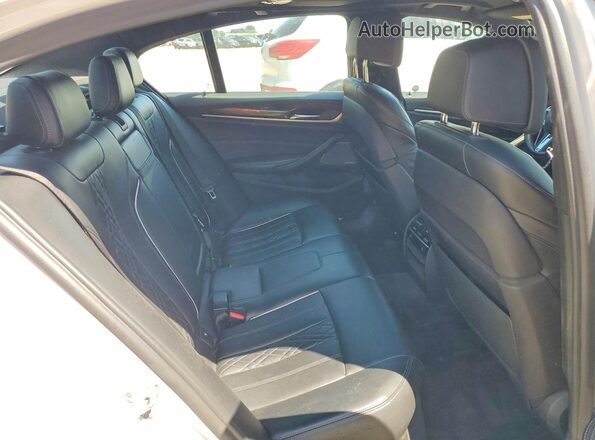 WBAJB9C54JG464456 2018 BMW M5 White Հետևի նստատեղերի տեսք
