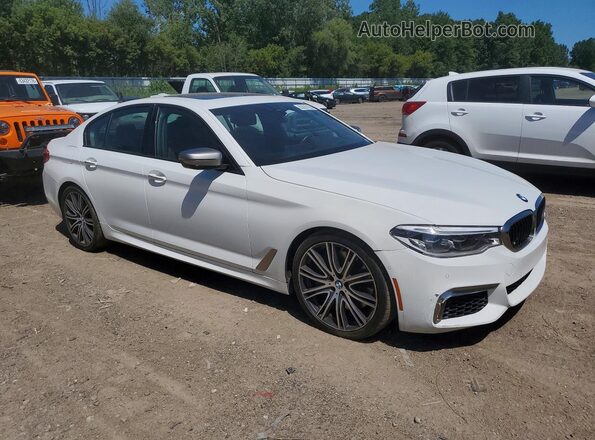 WBAJB9C54JG464456 2018 BMW M5 White Առջևի աջ