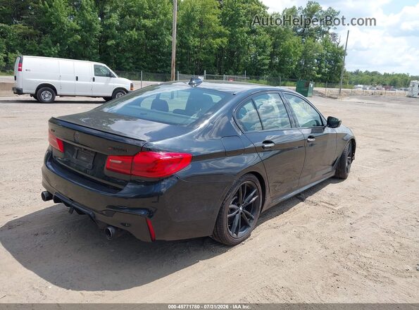 WBAJB9C59JB049453 2018 BMW 5 SERIES Black Tył prawy
