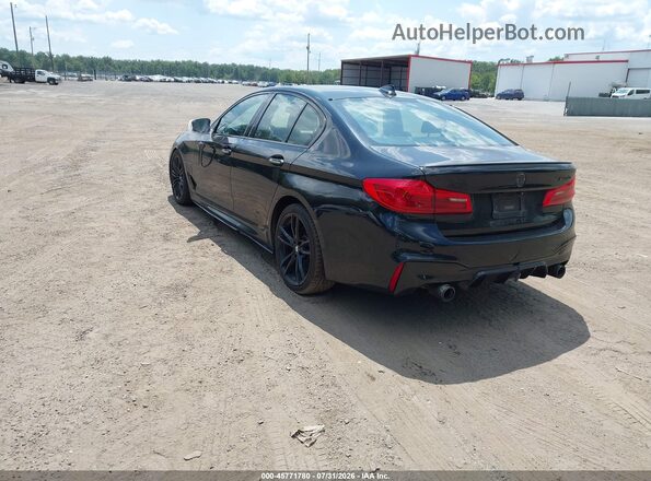 WBAJB9C59JB049453 2018 BMW 5 SERIES Black Tył lewy