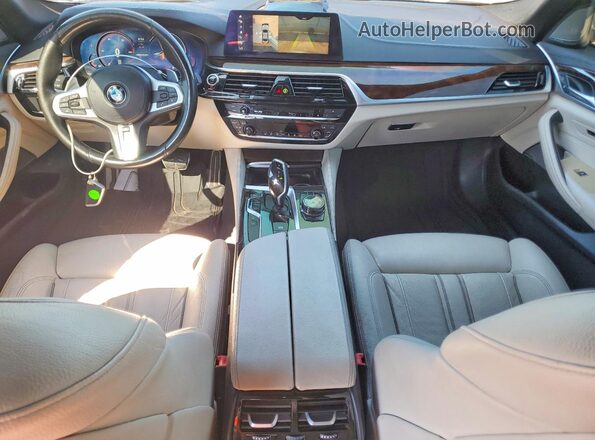 WBAJB9C5XJB035853 2018 BMW M5 Gray წინა პანელის ხედი