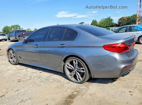 WBAJB9C5XJB035853 2018 BMW M5 Gray უკანა მარცხენა