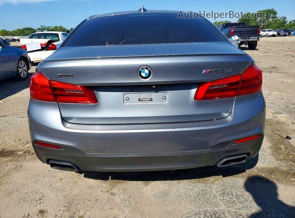 WBAJB9C5XJB035853 2018 BMW M5 Gray უკანა ხედი