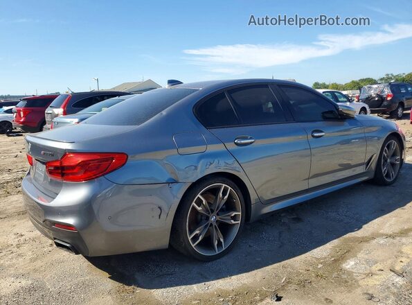 WBAJB9C5XJB035853 2018 BMW M5 Gray უკანა მარჯვენა