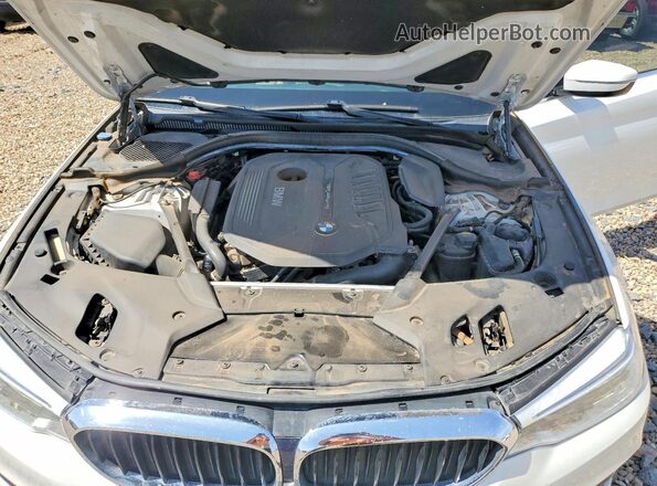WBAJE5C31HG914931 2017 BMW 5 SERIES White Rear interior view