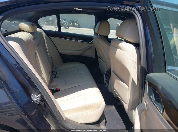 WBAJE5C32HG477960 2017 BMW 5 SERIES Dark Blue VIN sticker view