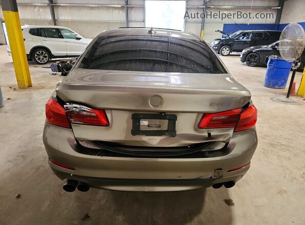WBAJE5C39HG478510 2017 BMW 5 SERIES Серый Вид сзади