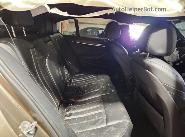 WBAJE5C39HG478510 2017 BMW 5 SERIES Серый Вид задних сидений