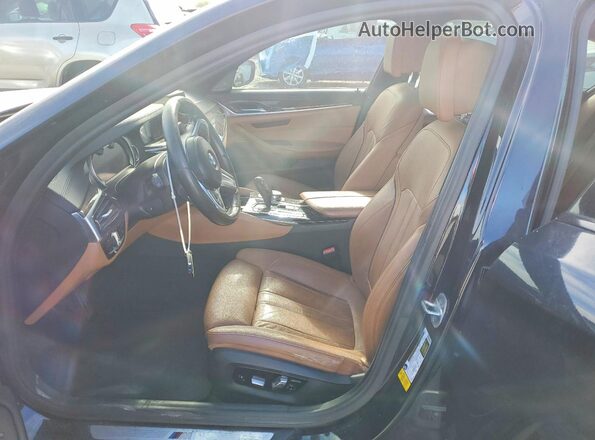 WBAJE5C3XHG914832 2017 BMW 5 SERIES Синий Вид салона спереди