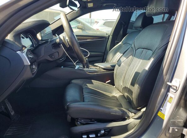 WBAJE5C3XHG916760 2017 BMW 5 SERIES Silver Vista interior delantera