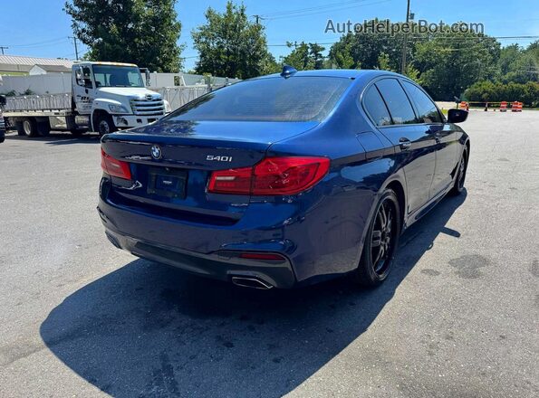 WBAJE5C51JWA95211 2018 BMW 5 SERIES Blue უკანა მარჯვენა