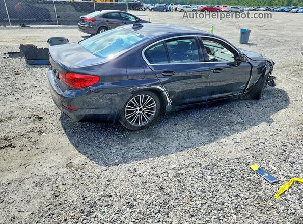 WBAJE5C52KWE66457 2019 BMW 5 SERIES Black Rear right