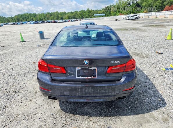 WBAJE5C52KWE66457 2019 BMW 5 SERIES Black Rear view