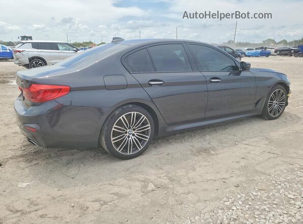 WBAJE5C56JWA96533 2018 BMW 5 SERIES Gray Rear right
