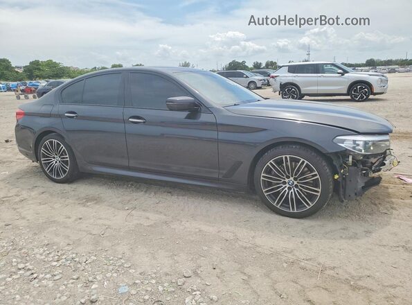 WBAJE5C56JWA96533 2018 BMW 5 SERIES Gray Front right