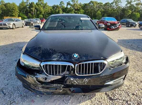WBAJE5C56KWW02814 2019 BMW 5 SERIES Black წინა ხედი