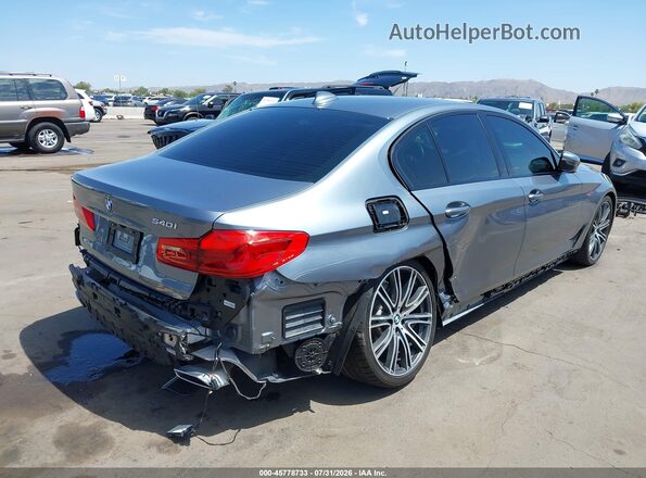 WBAJE5C56KWW26563 2019 BMW 5 SERIES Silver Դիմացի տեսք