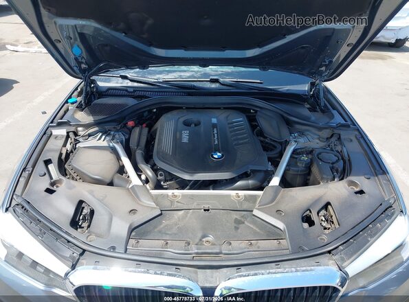 WBAJE5C56KWW26563 2019 BMW 5 SERIES Silver Հետևի տեսք
