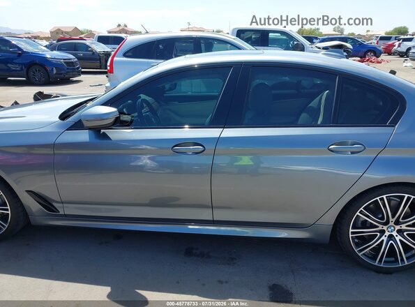 WBAJE5C56KWW26563 2019 BMW 5 SERIES Silver Սալոնի 360 աստիճան տեսք