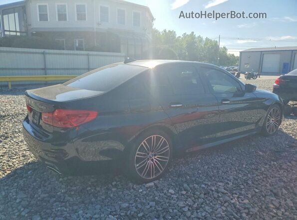 WBAJE7C30HG888463 2017 BMW 5 SERIES Black Հետևի աջ