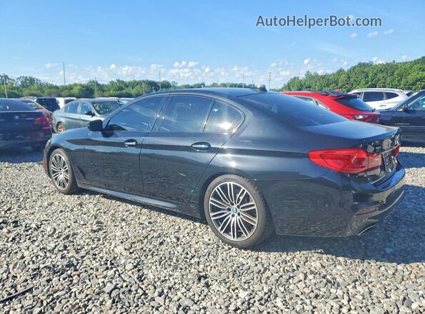 WBAJE7C30HG888463 2017 BMW 5 SERIES Black Հետևի ձախ