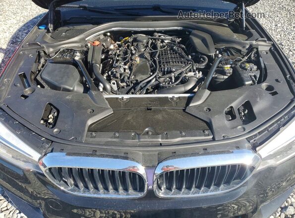 WBAJE7C30HG888463 2017 BMW 5 SERIES Black Սալոնի հետևի տեսք