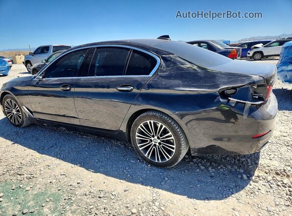WBAJE7C33HG479504 2017 BMW 5 SERIES Charcoal უკანა მარცხენა