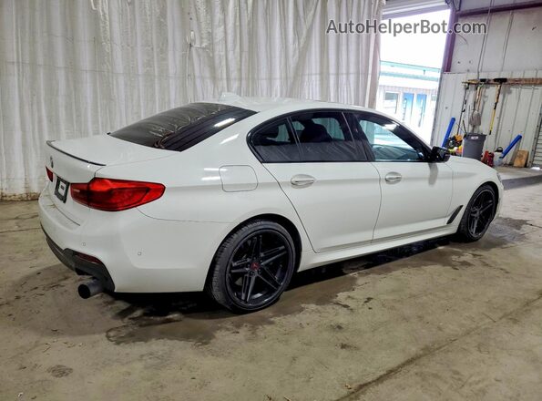 WBAJE7C34HG887932 2017 BMW 5 SERIES Белый Задняя правая четверть