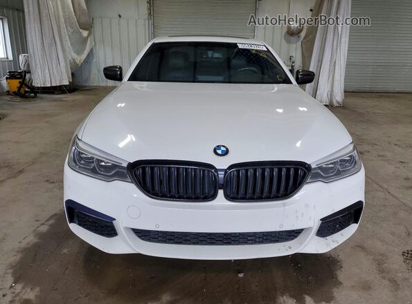 WBAJE7C34HG887932 2017 BMW 5 SERIES Белый Вид спереди