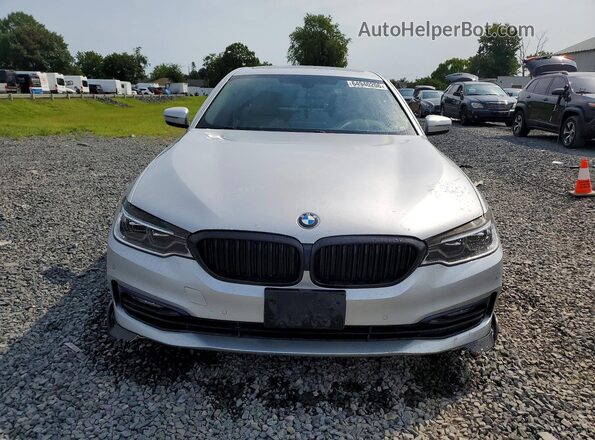 WBAJE7C34HG890362 2017 BMW 5 SERIES Silver წინა ხედი