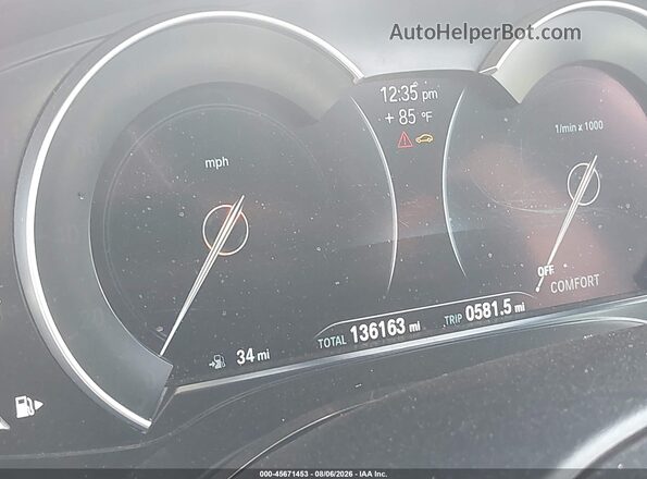 WBAJE7C35HG886997 2017 BMW 5 SERIES Gray 