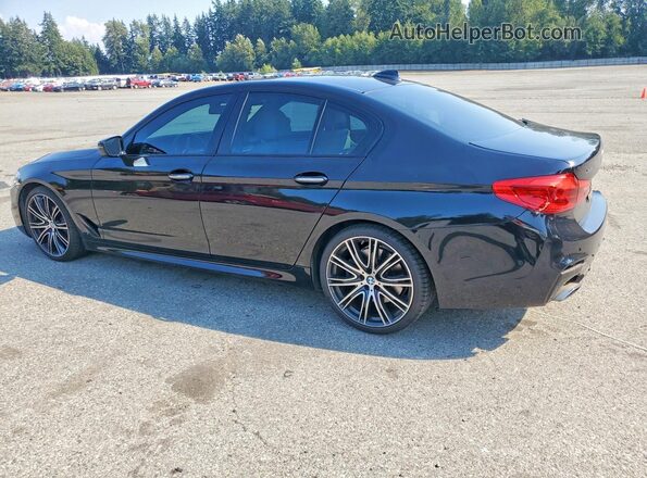 WBAJE7C3XHG887501 2017 BMW 5 SERIES Black Հետևի ձախ