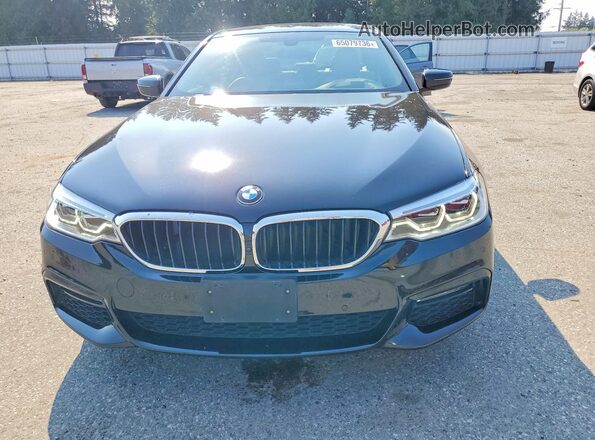 WBAJE7C3XHG887501 2017 BMW 5 SERIES Black Դիմացի տեսք