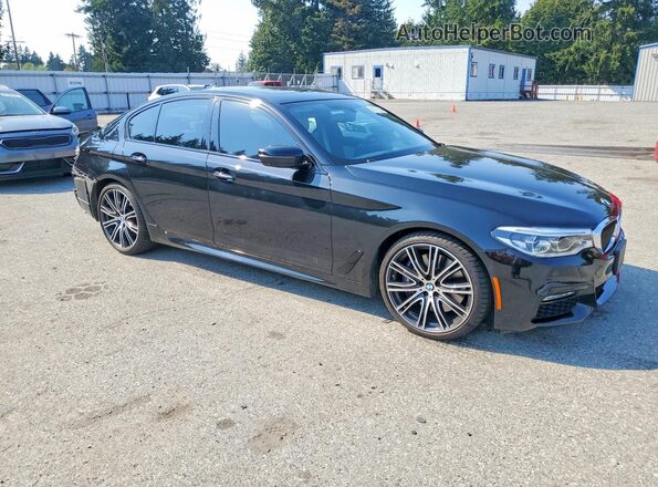 WBAJE7C3XHG887501 2017 BMW 5 SERIES Black Առջևի աջ