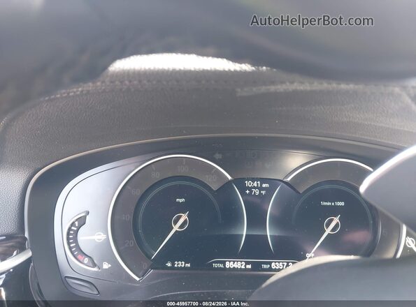 WBAJE7C3XHG887627 2017 BMW 5 SERIES White უკანა სავარძლების ხედი