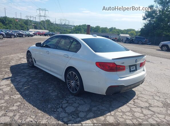 WBAJE7C3XHG887627 2017 BMW 5 SERIES White უკანა მარცხენა