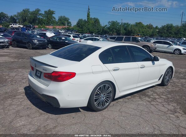 WBAJE7C3XHG887627 2017 BMW 5 SERIES White უკანა მარჯვენა