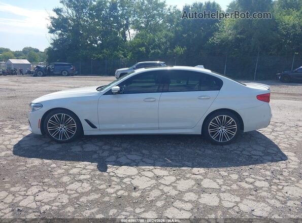 WBAJE7C3XHG887627 2017 BMW 5 SERIES White სალონის 360-გრადუსიანი ხედი