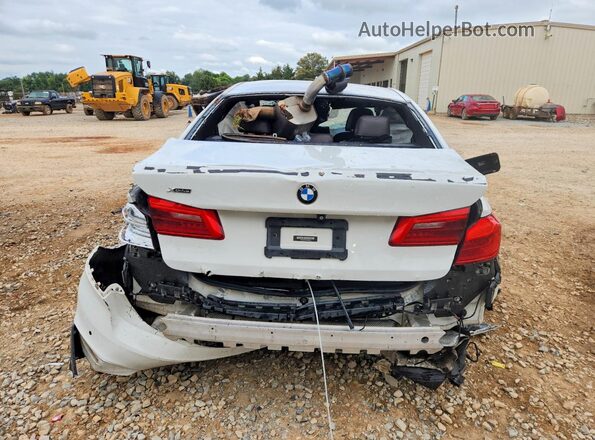 WBAJE7C3XHG889412 2017 BMW 5 SERIES White Rear view