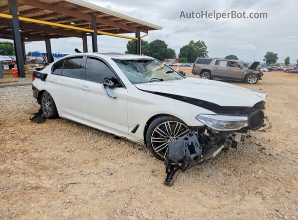 WBAJE7C3XHG889412 2017 BMW 5 SERIES White Front right