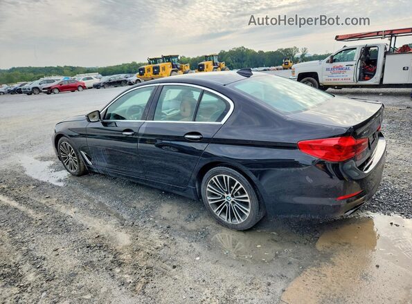 WBAJE7C50JG891886 2018 BMW 5 SERIES Black Tył lewy