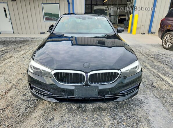 WBAJE7C50JG891886 2018 BMW 5 SERIES Black Widok z przodu