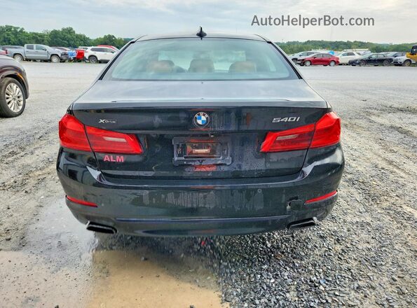 WBAJE7C50JG891886 2018 BMW 5 SERIES Black Widok z tyłu