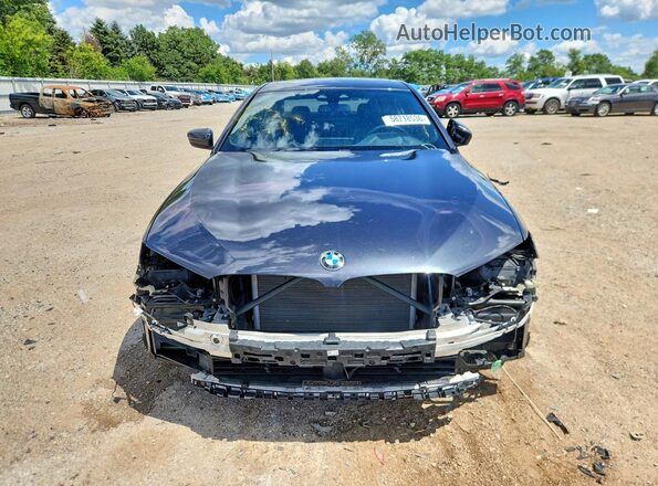 WBAJE7C51JWC56832 2018 BMW 5 SERIES Black Вид спереду