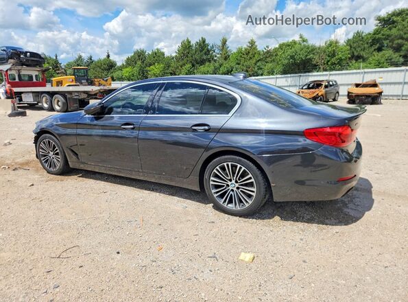 WBAJE7C51JWC56832 2018 BMW 5 SERIES Black Задня ліва чверть
