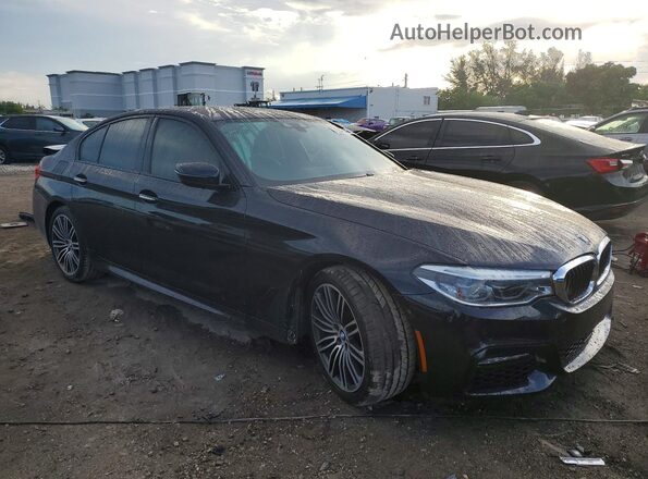 WBAJE7C54JG891602 2018 BMW 5 SERIES Black Առջևի աջ