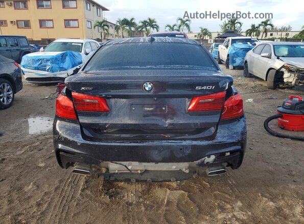 WBAJE7C54JG891602 2018 BMW 5 SERIES Black Հետևի տեսք