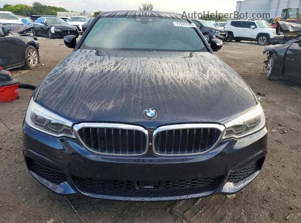 WBAJE7C54JG891602 2018 BMW 5 SERIES Black Դիմացի տեսք