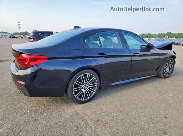 WBAJE7C54KWW07540 2019 BMW 5 SERIES Black უკანა მარჯვენა