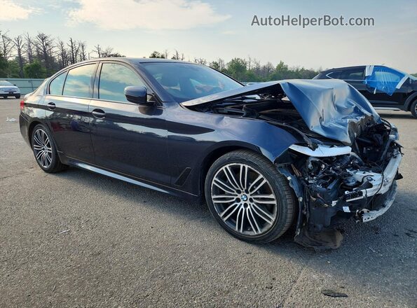 WBAJE7C54KWW07540 2019 BMW 5 SERIES Black წინა მარჯვენა